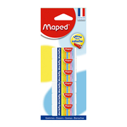 [MPD-GOM-11007] Goma mini softy Maped blíster con 6 piezas tipo migajón