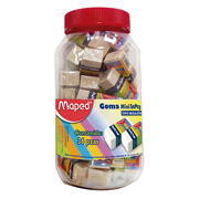 [MPD-GOM-C117355] Goma mini softy Maped bote con 36 piezastipo migajón