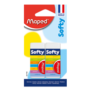 [MPD-GOM-11013] Goma softy Maped blíster con 2 piezas tipo migajón