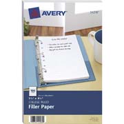 [AVE-CUA-14230] Hojas de repuesto para carpeta AVERY tamaño esquela