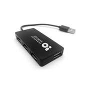 [BR-ACC-180455] Hub Brobotix USB v2.0 de 4 puertos basico negro