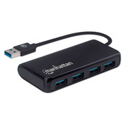 [IC-CO-164900] Hub Manhattan USB 3.2 gen 1 de 4 puertosUSB-a