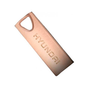 [ME-HYD-32GARG] Hyundai Bravo Deluxe Keychain USB 2.0 32GB Metal Rosa Gold