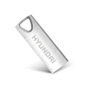 [ME-HYD-32GAS] Hyundai Bravo Deluxe Keychain USB 2.0 32GB Metal Silver