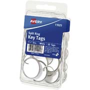 Identificador de llaves AVERY color blanco