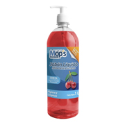 Jabon para manos antibacterial Super mops aroma cereza 1 Lt.
