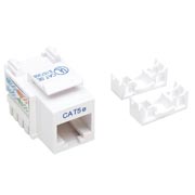 Jack Intellinet CAT 5e de impacto (keystone) blanco