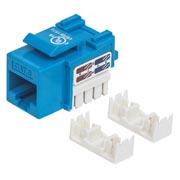 Jack Intellinet CAT 6 de impacto (keystone) azul