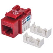 [IC-CO-210614] Jack Intellinet CAT 6 de impacto (keystone) rojo