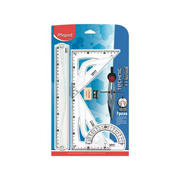 [MPD-GEO-899223] Juego de geometría technic metal Maped premium con 7 piezas