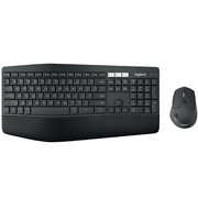 [PF-LOG-MK850] KIT INALÁMBRICO MK850 Reposamanos blando y mouse contorneado.