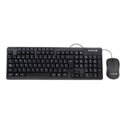 [TZ-ACC-TZ19COM1] KIT TECLADO Y MOUSE ESTÁNDAR TECHZONE