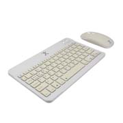 [MC-ACC-201267] KIT TECLADO Y MOUSE PERFECT CHOICE COMPACTO GENOVA COLOR GRIS