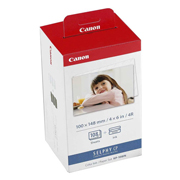 [CAN-PAP-KP108IN] Kit Canon papel KP-108IN + tinta color .