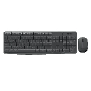 [PF-LOG-MK235] Kit Logitech Teclado y Mouse MK235 Inalámbrico Negro