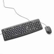 [VER-ACC-98111] Kit Verbatim teclado y mouse alámbrico USB negro