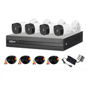 [DAH-DHT-0250010] Kit de 4 canales Dahua 2 megapixeles modelo KITXVR1B04-I+4B1A21