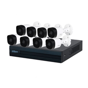 [DAH-DHT-0260003] Kit de 8 canales Dahua 1080p lite modeloKITXVR1B08- I+8-B2A21
