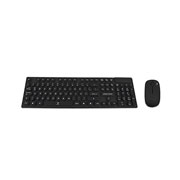 [MC-ACC-201052] Kit teclado y mouse Perfect Choice Inalámbrico negro black round