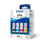 Kit tintas de color Epson T544 4 pzas .