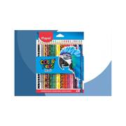 [MPD-COL-832224] LAPICES DE COLOR MAPED CON 24 PIEZAS LÁPIZ COLOR PEPS ANIMALS TRIANGULAR