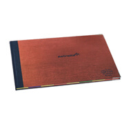 [EST-CUA-125] LIBRO FLORETE TABULAR FORMA ITALIANA 12 COLUMNAS 96 HOJAS 1 PIEZA