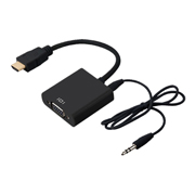 [BR-CO-110964N] LM-Convertidor HDMI a vga Brobotix negron audio