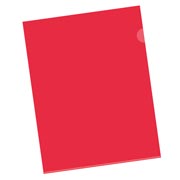 LM-FOLDER PORTADOCUMENTOS TIPO L CARTA ROJO C/12