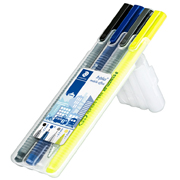 [STD-BOL-34SB4] LM-Kit de escritura Staedtler Mobile Off, estuche con 4 piezas