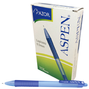 Lapicero HB Azor Aspen 0.5 mm caja con 12 pzas