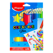 [MPD-COL-832017] Lapices de color Maped con 36 piezas piz colorpeps triangular
