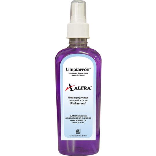 [ALF-LIM-6644] Limpiador líquido profesional para pizarrón Alfra de 250 ml