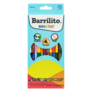 [BAR-COL-1166LCD] LÁPICES DE COLORES DÚO BARRILITO CAJA -24 3MM