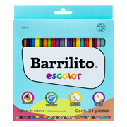 [BAR-COL-3121LCL] LÁPICES DE COLORES LARGOS BARRILITO 2 AS 2.9MM