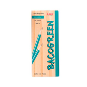 [BAC-LAP-GREE10] Lápiz Bacogreen hb no.2,  caja con 10 lápices