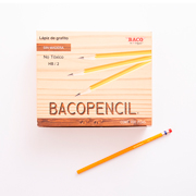 [BAC-LAP-PENCILC] Lápiz Bacopencil hb no.2, coletivo 50 piezas