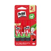 [HEN-PEG-2780668] Lápiz adhesivo Pritt en barra de 11 grs blíster con 3 piezas
