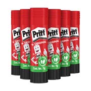 [HEN-PEG-2730242] Lápiz adhesivo Pritt en barra de 11 grs charola con 12 piezas