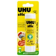 [STD-PEG-22BK3] Lápiz adhesivo UHU stic de 40 gramos. Blíster con 1 pieza
