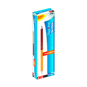 [BER-LAP-11202C] Lápiz bicolor grafito-rojo duo triang r caja con 12 piezas