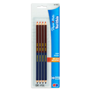 [BER-LAP-10400] Lápiz bicolor hexagonal Verithin azul-rojo tarjeta con 4 piezas