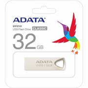 [ME-ADA-32GBRGD] MEMORIA FLASH ADATA UV210 32GB USB 2.0 METALICA