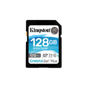 [ME-KIN-SDG3G128] MEMORIA FLASH KINGSTON SD CANVAS GO! PLUS,128GB