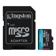 [ME-KIN-SDCGP256] MEMORIA KINGSTON MICROSD 256GB CANVAS GOPLUS SDCG3/256GB