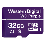[ME-WD-32G1P0C] MEMORIA MICROSD WD PURPLE, 32GB DISEÑADA PARA CAMARÁS DE VIDEOVIGILANCIA