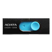 [ME-ADA-32GRBKBL] MEMORIA USB ADATA UV220 32 GB 2.0 COLOR NEGRO-AZUL