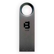 [ME-BCK-U2108S8] MEMORIA USB BLACKPCS 8GB PLATA BLACKPCS