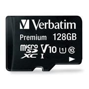 [VER-ACC-44085] MICROSDXC PREMIUM VERBATIM 128GB CLASE 10 CON ADAPTADOR