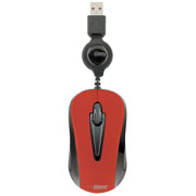 [MC-ACC-993353] MOUSE MINI ÓPTICO RETRÁCTIL (ROJO) MOUSE MINI RETRÁCTIL EASY LINE