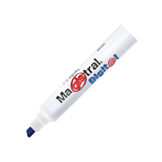 [AZO-MAR-8380AZ] Marcador Magistral Digital punta cincel 6 mm color azul 1 pza